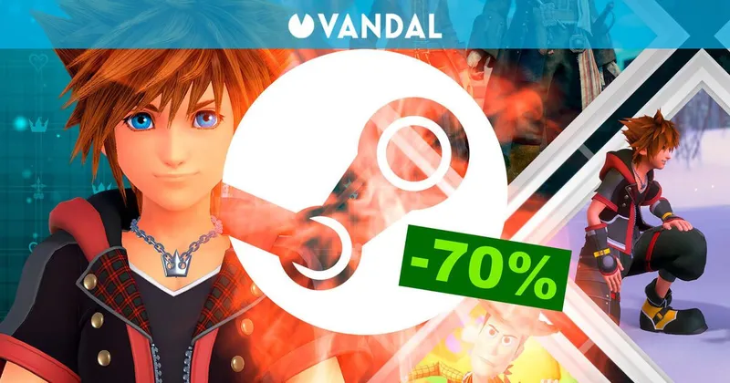 La saga Kingdom Hearts, más barata que nunca en Steam con las nuevas ofertas de Square Enix
