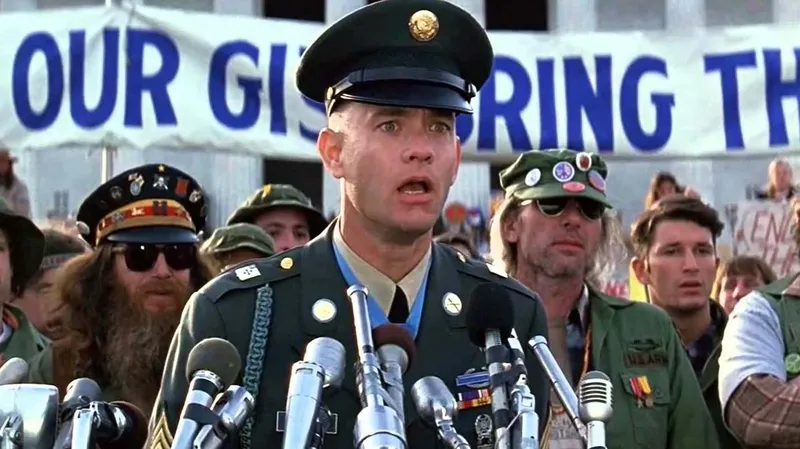 Existe un verdadero 'Forrest Gump' que fue disparado "en el pompis" y recibió una medalla de honor