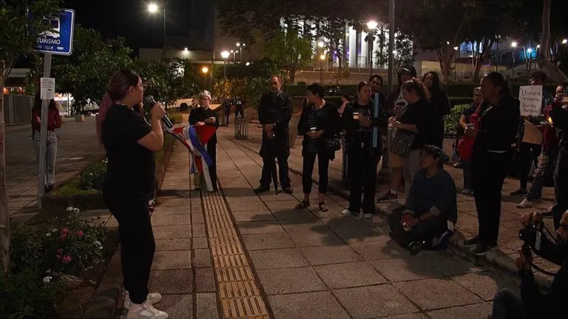 Vigilia en Costa Rica denuncia abusos contra migrantes detenidos en EEUU
