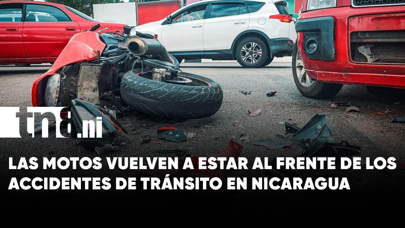 Más de mil accidentes en una semana: las motos siguen encabezando los registros en...