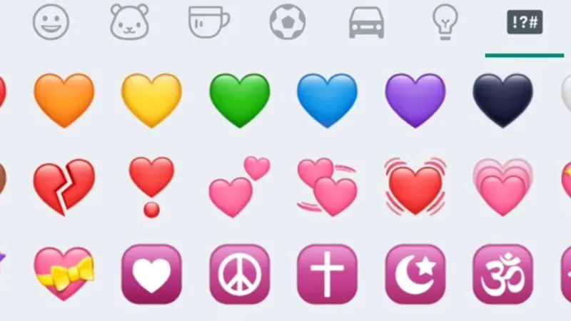 Día del Emoji: qué significan los corazones de WhatsApp en iPhone y Android