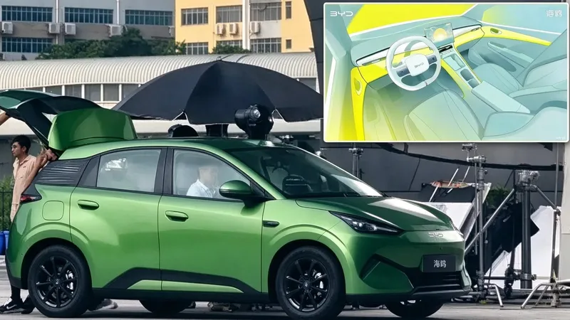 BYD desvela el interior de su coche eléctrico más pequeño antes de que crezca 42,5 centímetros de una generación a otra