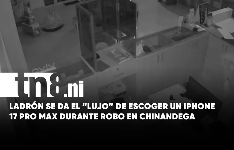 Se llevó un iPhone 17 Pro Max: Apagó las cámaras tras robar negocio en...