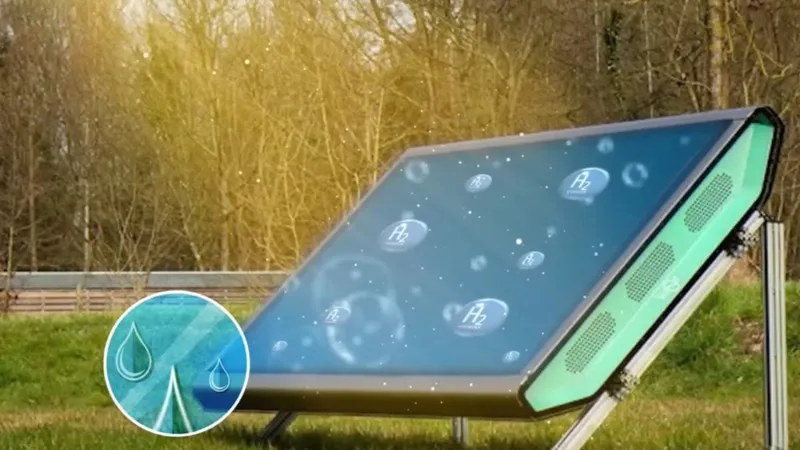 Alemania acaba de probar una forma más directa de fabricar hidrógeno verde: convertir la luz solar en combustible