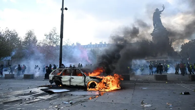 Suman 1.200 detenidos por los disturbios en Francia tras las protestas