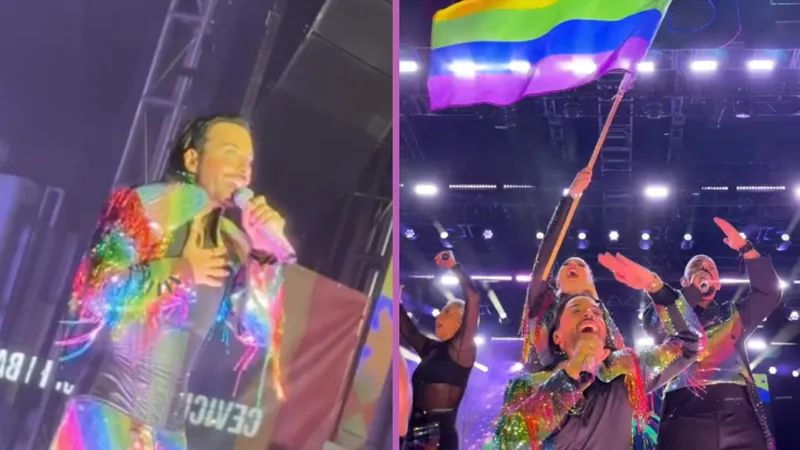 El discurso con el que Apio Quijano sale del clóset ante miles de personas: “Ya soy de la comunidad”