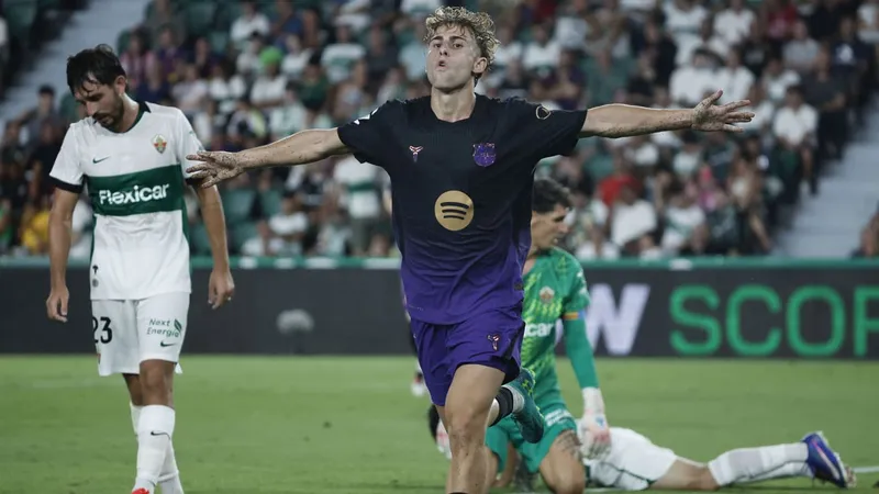 Mejor, imposible: Barcelona ganó, gustó y goleó a Elche en La Liga