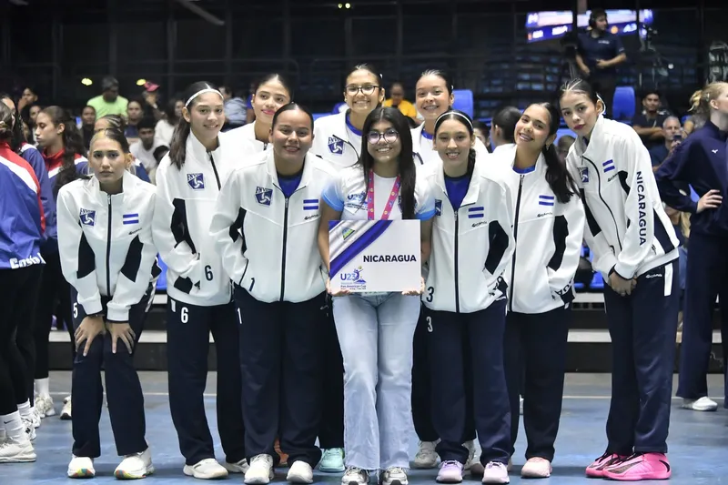 Nicaragua da la bienvenida a la Copa Panamericana U23 de Voleibol Femenino