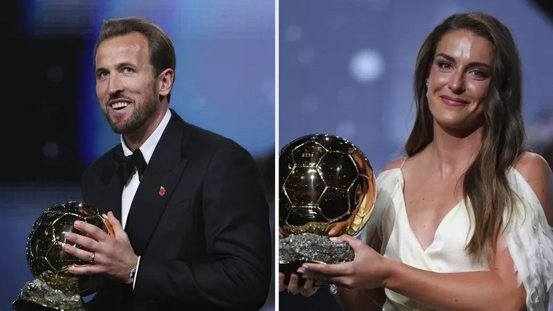 Harry Kane y Alexia Putellas conquistan el Balón de Oro 2026 en una gala histórica en Inglaterra