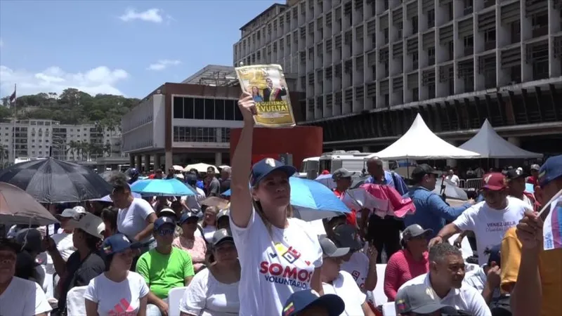 Reclaman en Caracas la libertad de Nicolás Maduro