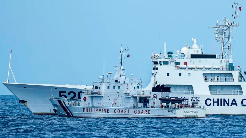 China acusa a Estados Unidos de respaldar provocaciones de Filipinas en el mar Meridional