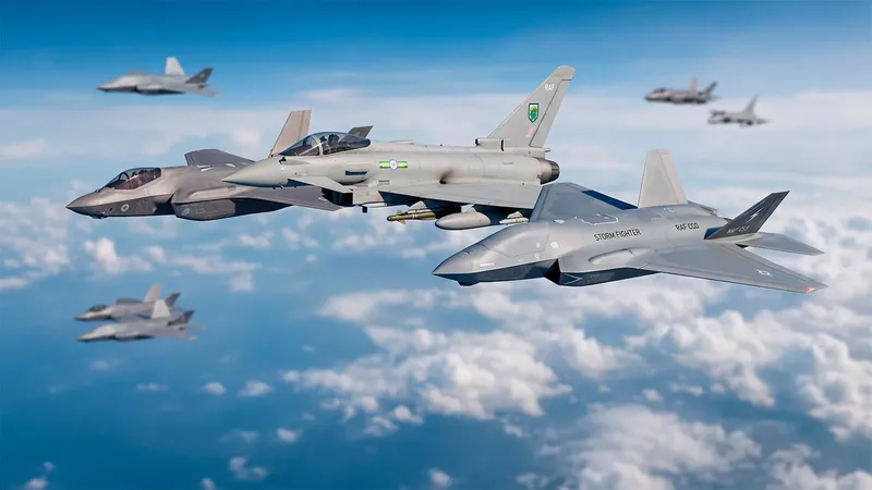 Ya está aquí el Storm Fighter: el nuevo dron de combate que luchará junto al Eurofighter y a los cazas F-35 y parece sacado del futuro