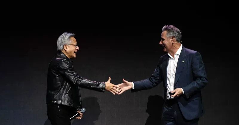 La empresa que el CEO de Nvidia cree que llegará a US$1 billón se dispara 20% en bolsa