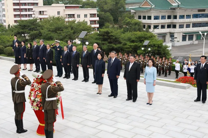 Xi y Kim se comprometen a llevar adelante la gran amistad tradicional de generación en generación
