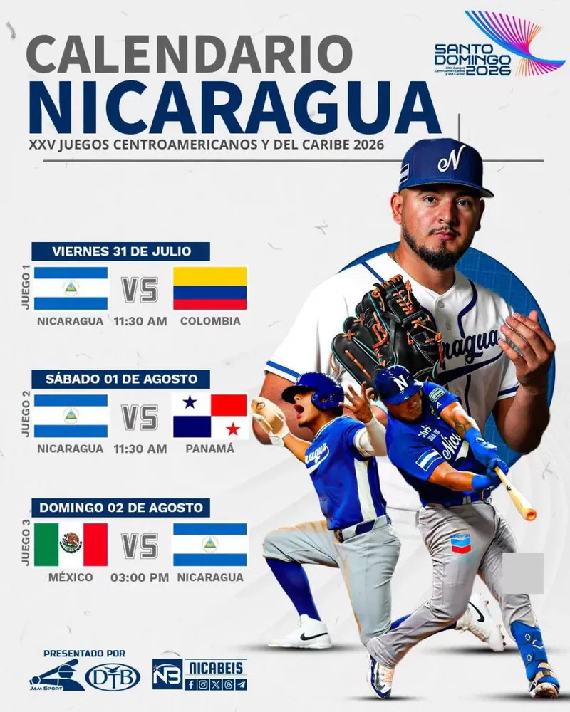 Danilo y Keny, los dos primeros abridores de Nicaragua ante Colombia y Panamá
