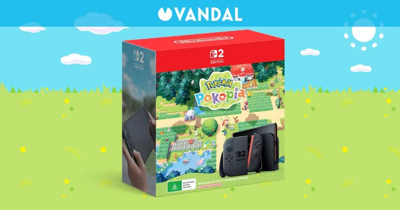 Filtran que el pack de Nintendo Switch 2 y Pokémon Pokopia también llegará a Europa en junio