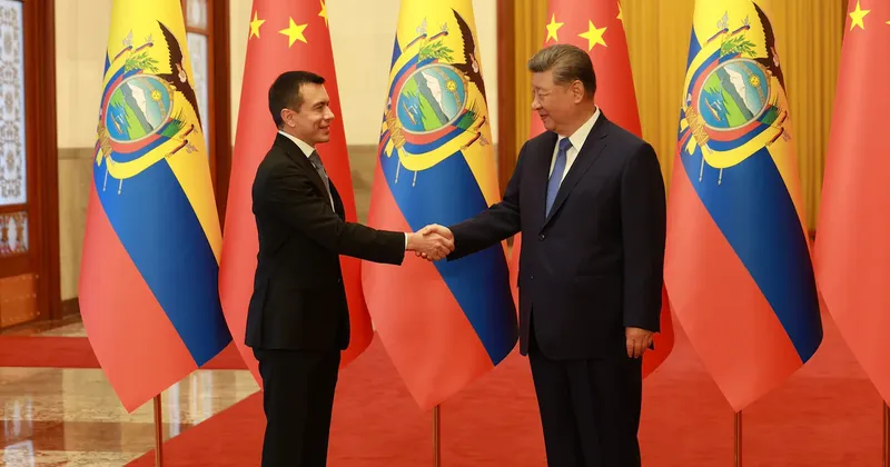 Los 7 acuerdos que dejó la reunión entre Noboa y Xi, además de US$47 millones en cooperación