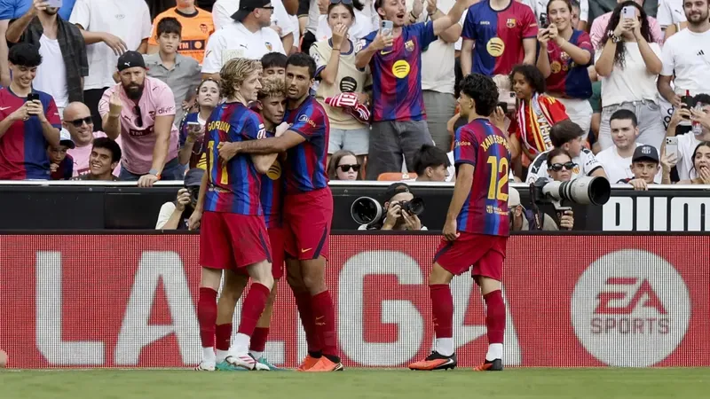 Fermín y Gordon, el hambre que alimenta al Barça