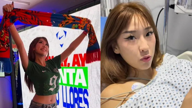 Influencer coreana cae en la garras de unaambulancia patitoy dice que la estafaron en hospital de la CDMX