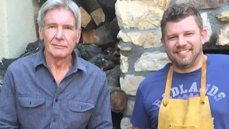 Ben Ford, chef e hijo de Harrison Ford: "Este es mi plato de recuerdos al que vuelvo, no es su mejor plato. Ha evolucionado desde entonces"