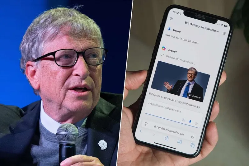 Qué móvil y apps usa Bill Gates: el cofundador de Microsoft prefiere Android y le gusta un formato de teléfono muy innovador