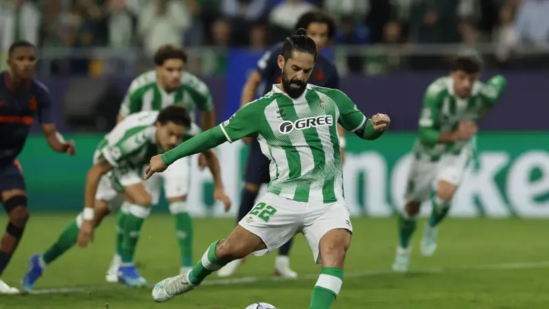 Real Betis - Málaga, en directo
