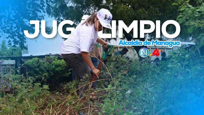 Mundial 2026 inspira jornada de limpieza en barrios y comarcas de Managua
