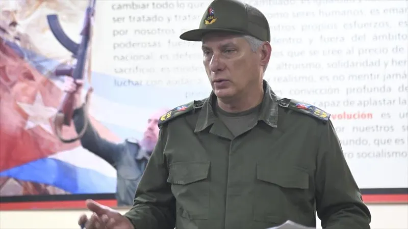 Díaz-Canel: Reforzar defensa de Cuba ante EEUU es un objetivo fundamental