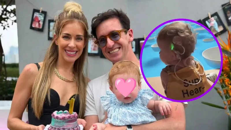 Carmen Aub comparte “CÓMO ESCUCHARÁ” su hija “el resto de su vida” tras colocarle implante contra la sordera