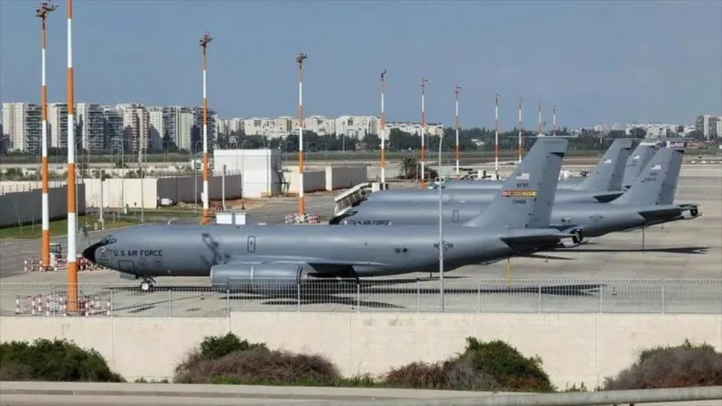 Informe: EEUU reubica aviones cisterna tras surgir tensiones con Israel