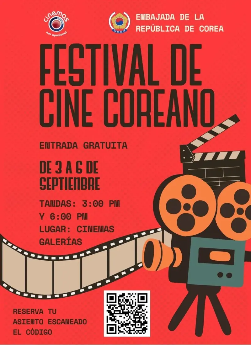 Abren Festival de Cine Coreano en Cinemas Galerías del 3 al 6 de septiembre