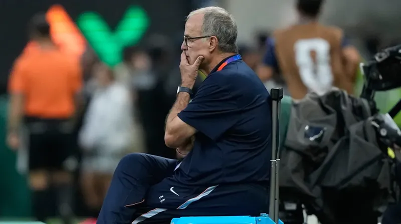 Marcelo Bielsa y su enojo tras la eliminación de Uruguay del Mundial de 2026