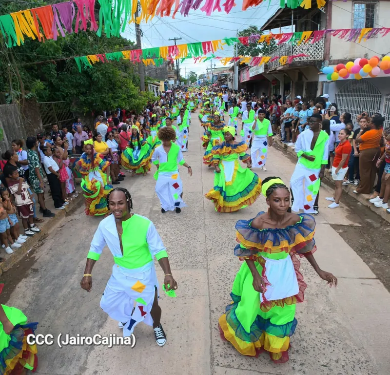 Bluefields celebra el Mayo Ya con música, danza y tradición caribeña