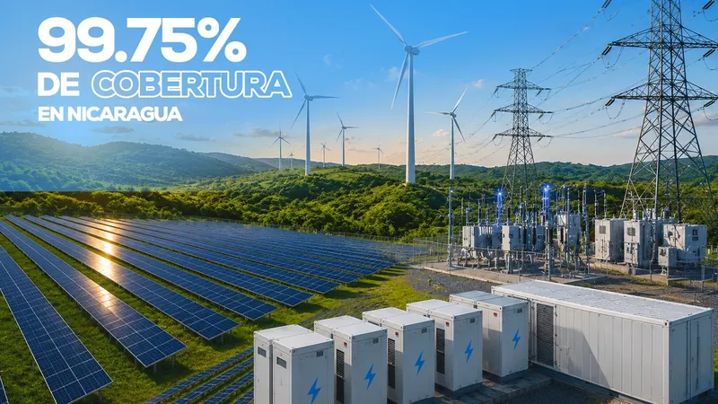 Con el 99.75% de cobertura eléctrica, Nicaragua apunta al 80% de generación con energía renovable