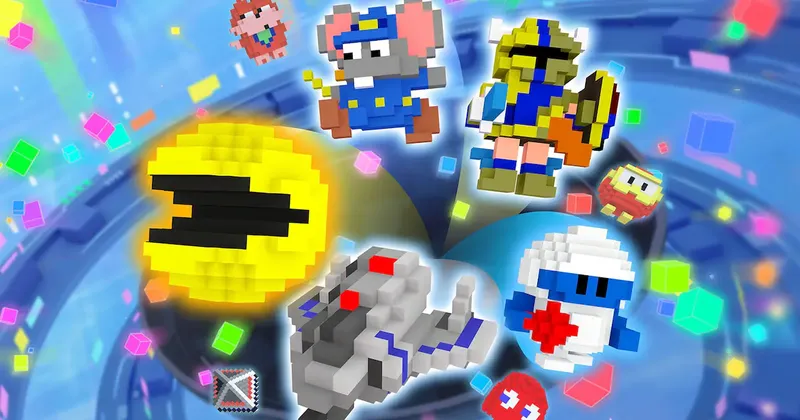 Un nuevo juego de puzzles revive a PAC-MAN y otras leyendas de Namco en Nintendo Switch 1 y 2