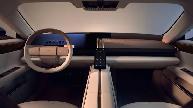 El nuevo Jaguar Type 01 rompe con todo: así es su polémico interior con cuatro espacios separados