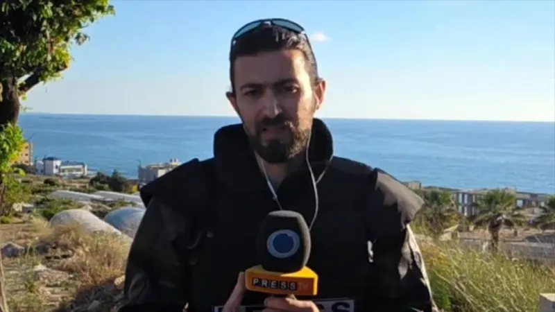 Un reportero de Press TV resulta herido en un ataque israelí en Líbano