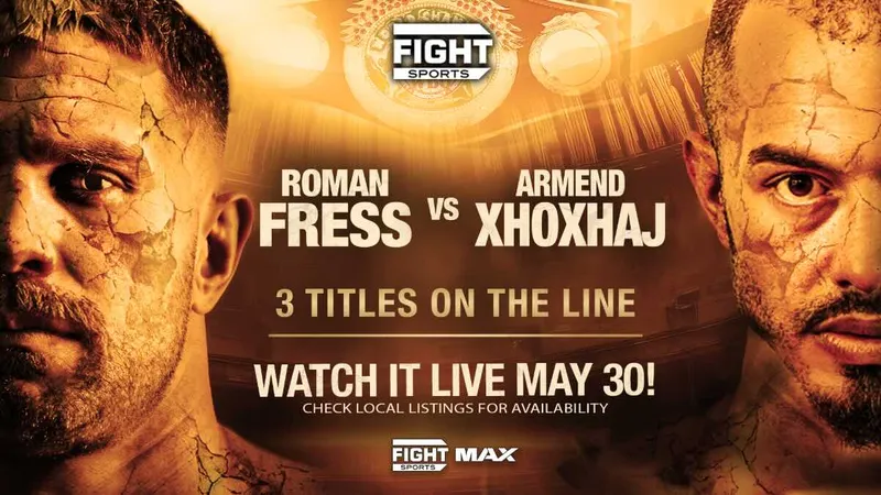 Roman Fress vs. Armend Xhoxhaj II en vivo el sábado