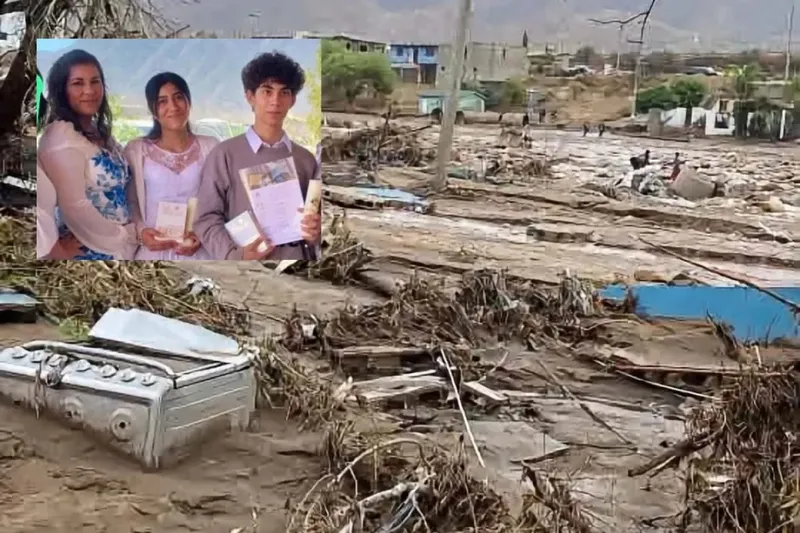 Tormenta Rachel deja cuatro muertos de una familia