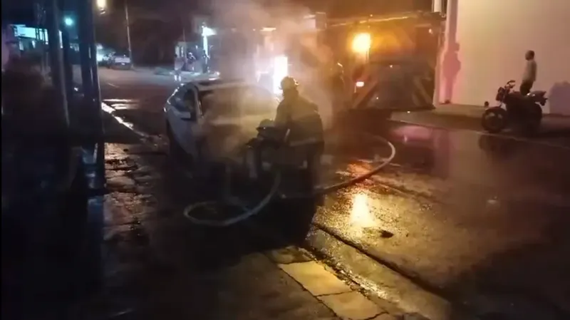 Juan Ignacio Gutiérrez pierde su carro tras incendio en Bolonia