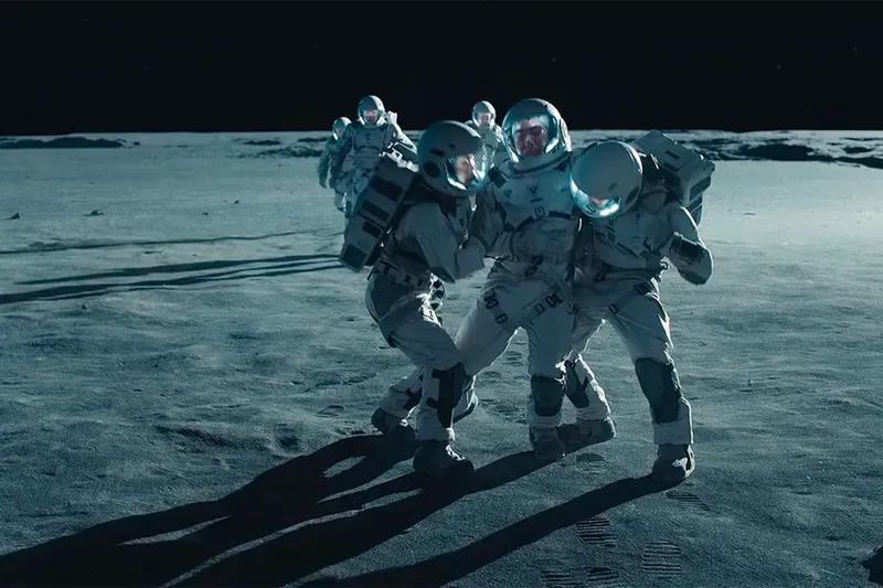 Para mí, una de las mejores miniseries de ciencia ficción de Netflix. Solo tiene 8 episodios y sale una estrella de El Juego del Calamar