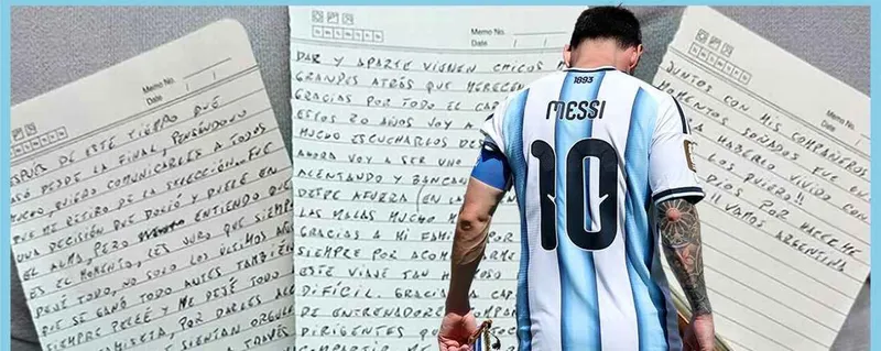 Messi pone punto final a su historia con la Albiceleste