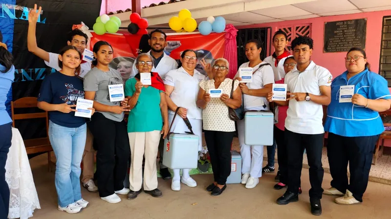 Nueva Segovia participan en campaña nacional contra la influenza