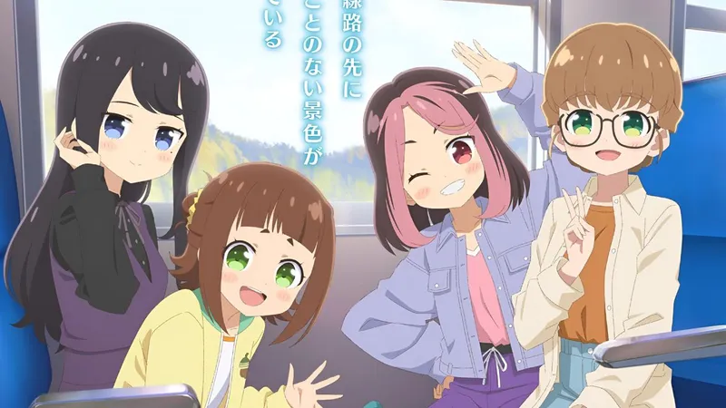 El anime original Tetsuryo! meet with Tetsudo Musume anuncia su fecha de estreno