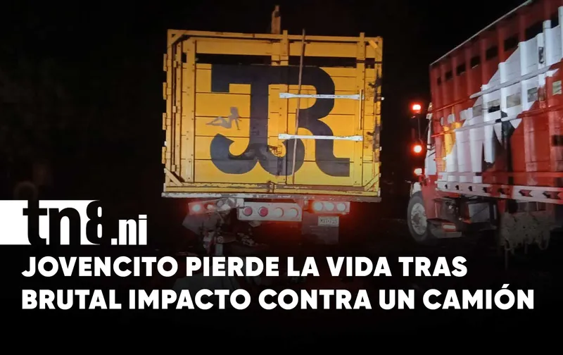 Jovencito de 19 años muere tras impactar contra un camión en León – San...