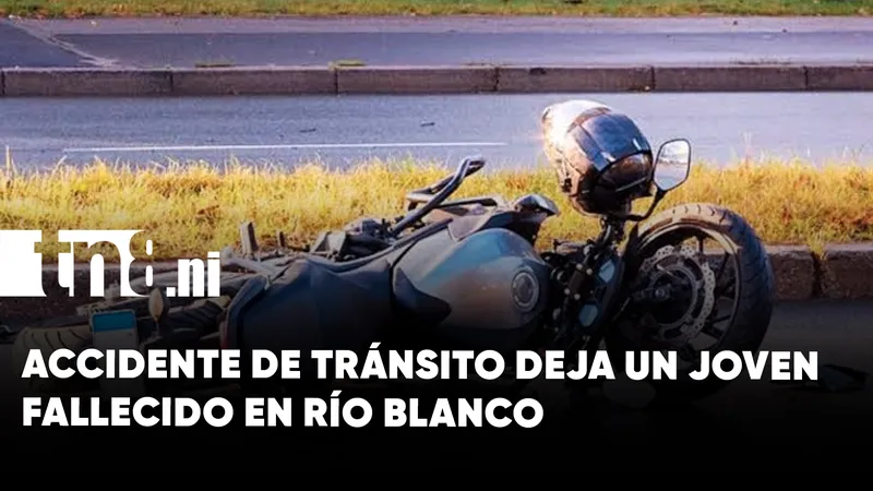 Tragedia en Río Blanco: joven motociclista muere tras impactar contra un camión