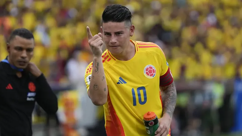 James Rodríguez debuta con triunfo y asistencia en su primer partido con el Atlético Nacional