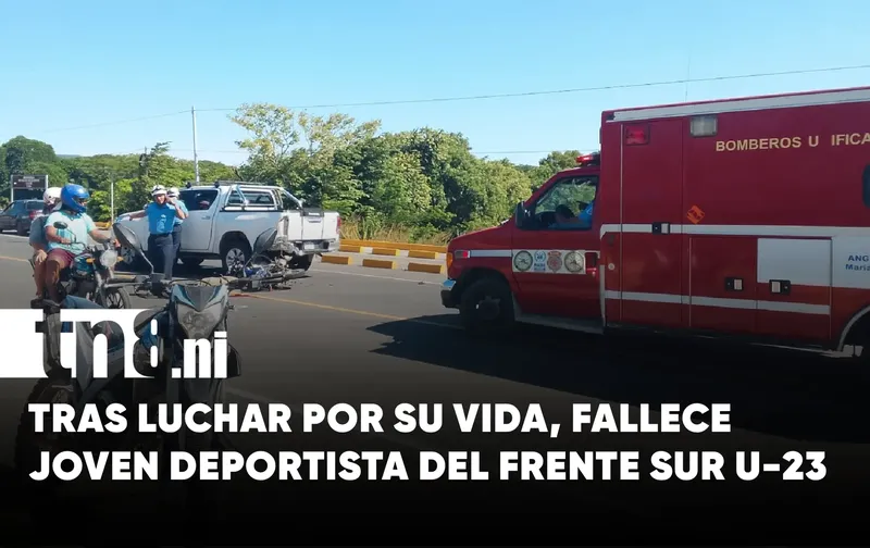Fallece joven deportista, miembro del equipo Frente Sur U-23 de Rivas