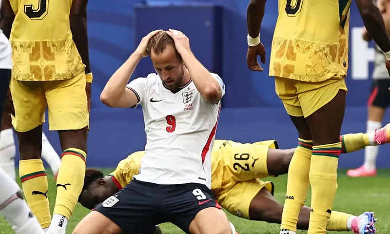 Inglaterra decepciona en un amargo empate 0-0 ante Ghana
