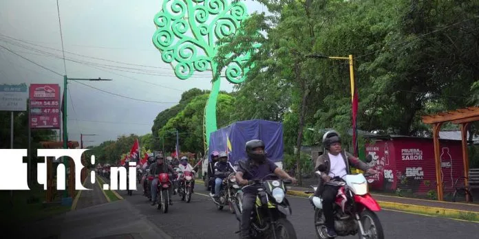Ometepe celebra el 47/19 con una multitudinaria diana revolucionaria